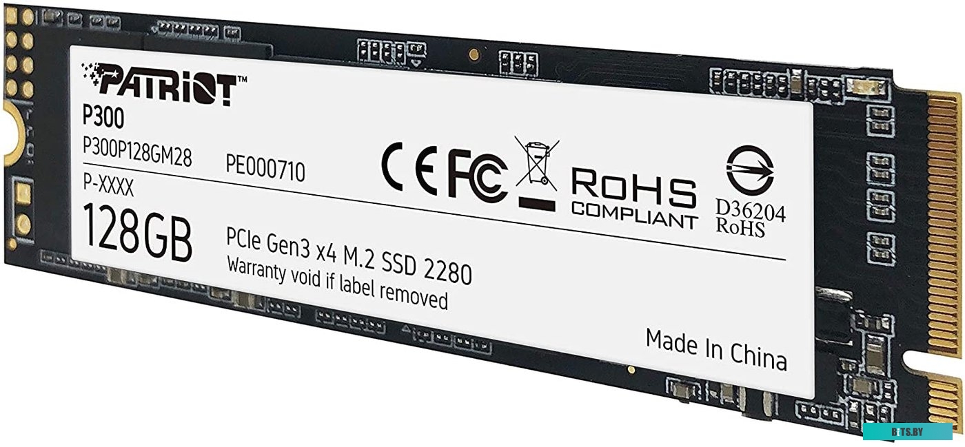 SSD Накопитель Patriot P300 128GB P300P128GM28