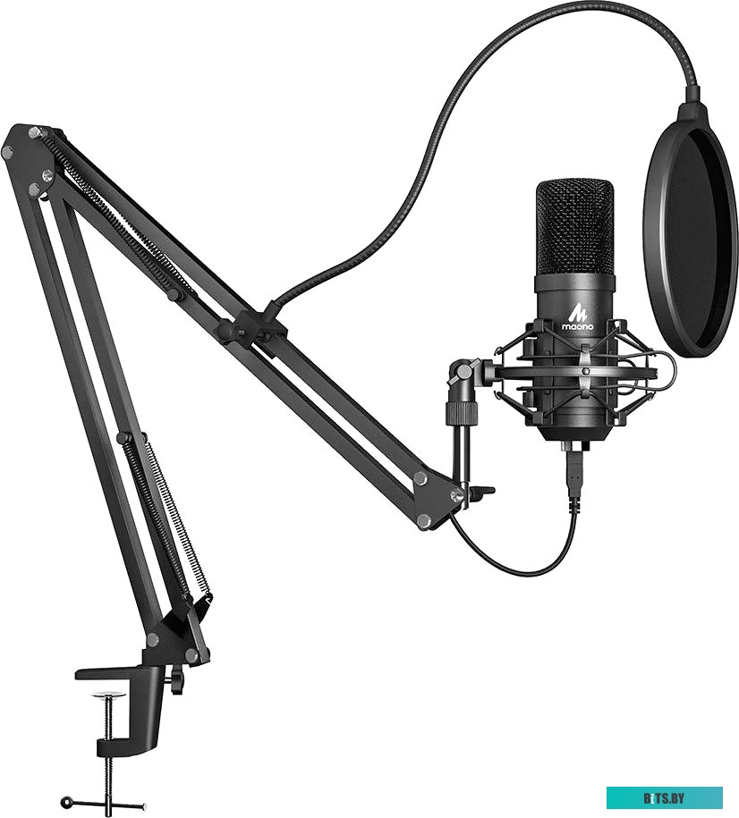 Микрофон MAONO AU-A04 (штатив,антивибрационный монтаж, поп-фильтрб,USB Type B)