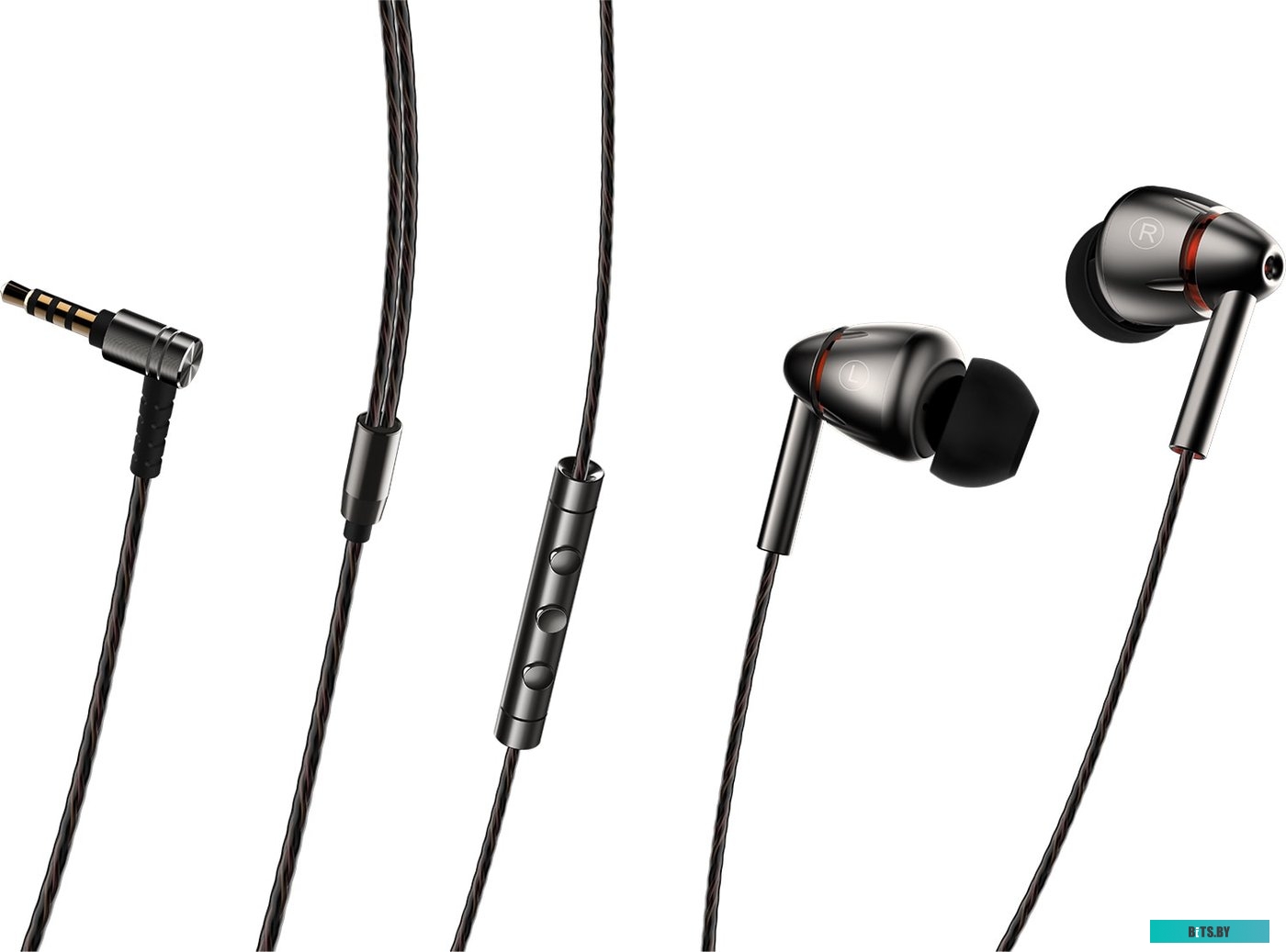 Наушники (Гарнитура) 1More Quad Driver In-Ear E1010