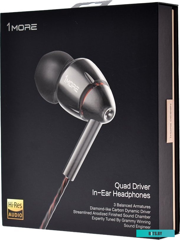 Наушники (Гарнитура) 1More Quad Driver In-Ear E1010