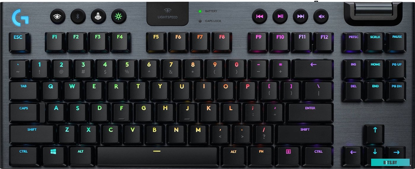 Клавиатура Logitech G915 TKL Lightspeed GL Clicky <920-009536>
