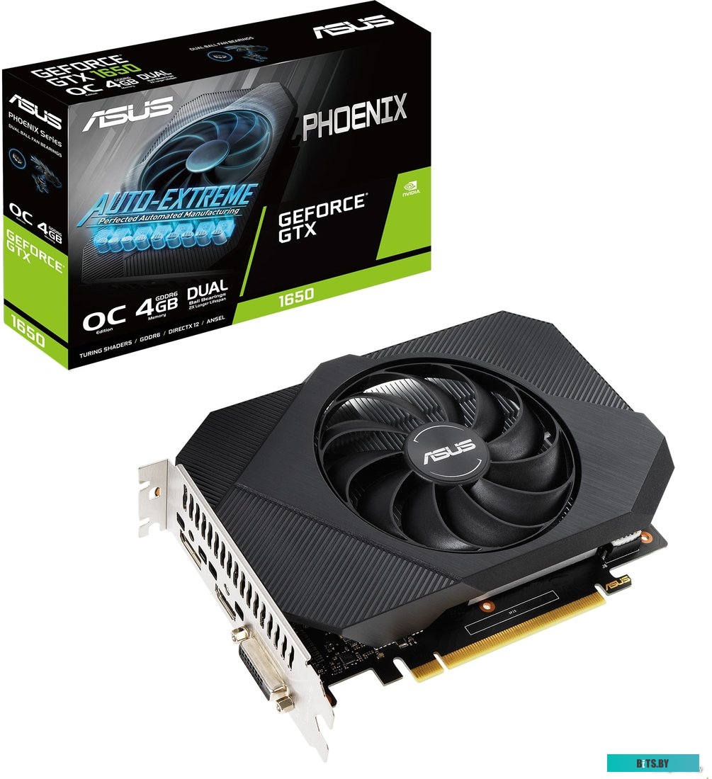 Видеокарта Asus Phoenix GeForce GTX 1650 OC 4GB GDDR6 PH-GTX1650-O4GD6-P