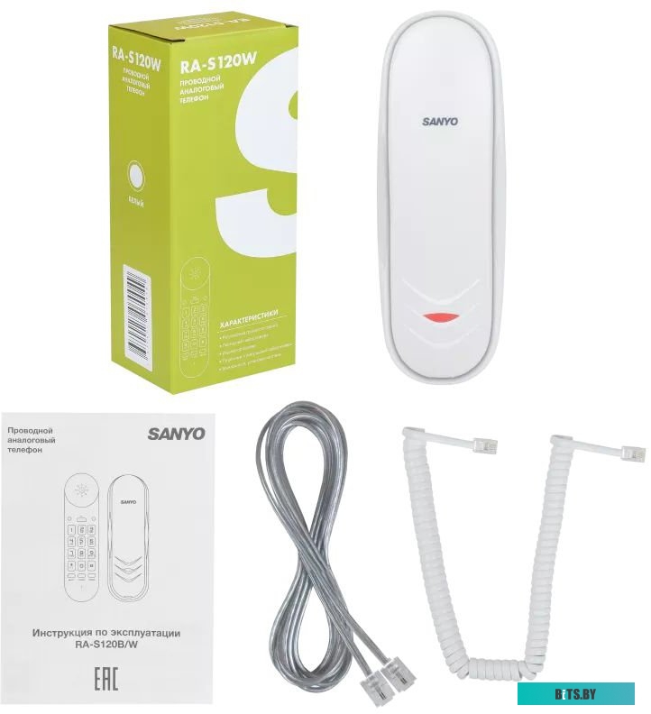 Проводной телефон Sanyo RA-S120W