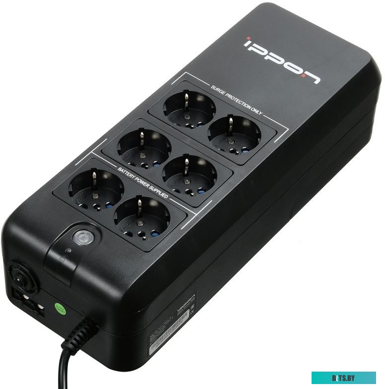 Источник бесперебойного питания Ippon Back Verso New 400 400VA