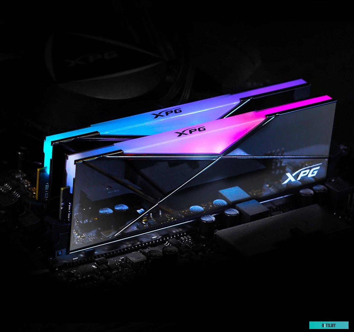 Модуль памяти ADATA XPG Spectrix D50 RGB 2x8GB DDR4 PC4-38400 AX4U48008G19K-DGM50X