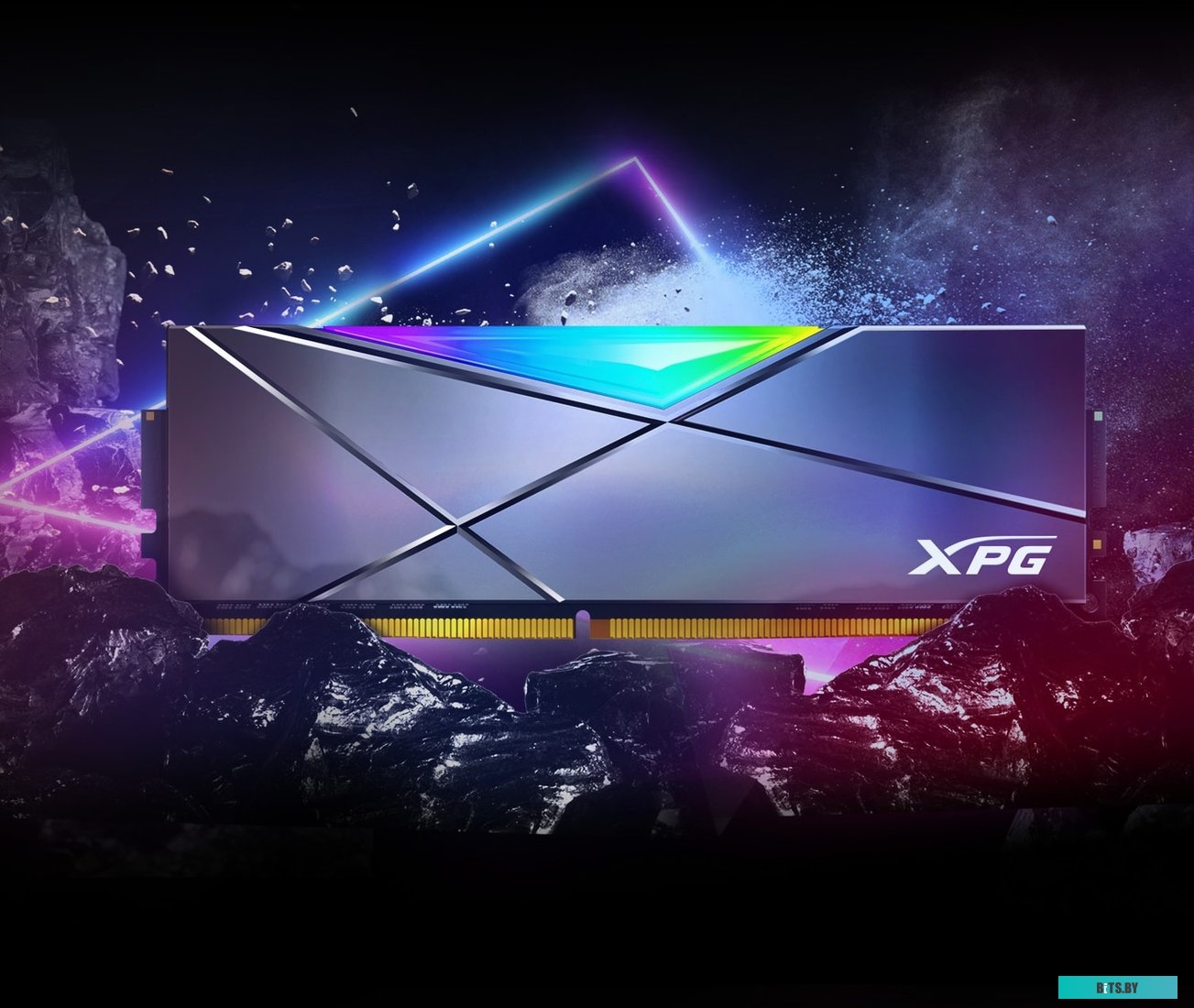 Модуль памяти ADATA XPG Spectrix D50 RGB 2x8GB DDR4 PC4-38400 AX4U48008G19K-DGM50X