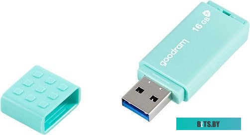 USB накопитель (Флешка) GoodRam UME3 Care 16GB (бирюзовый) <UME3-0160CRR11>
