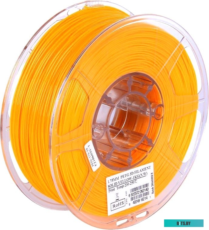 Т0030626 eSUN PET-G 1.75 мм 1000 г (желтый непрозрачный)