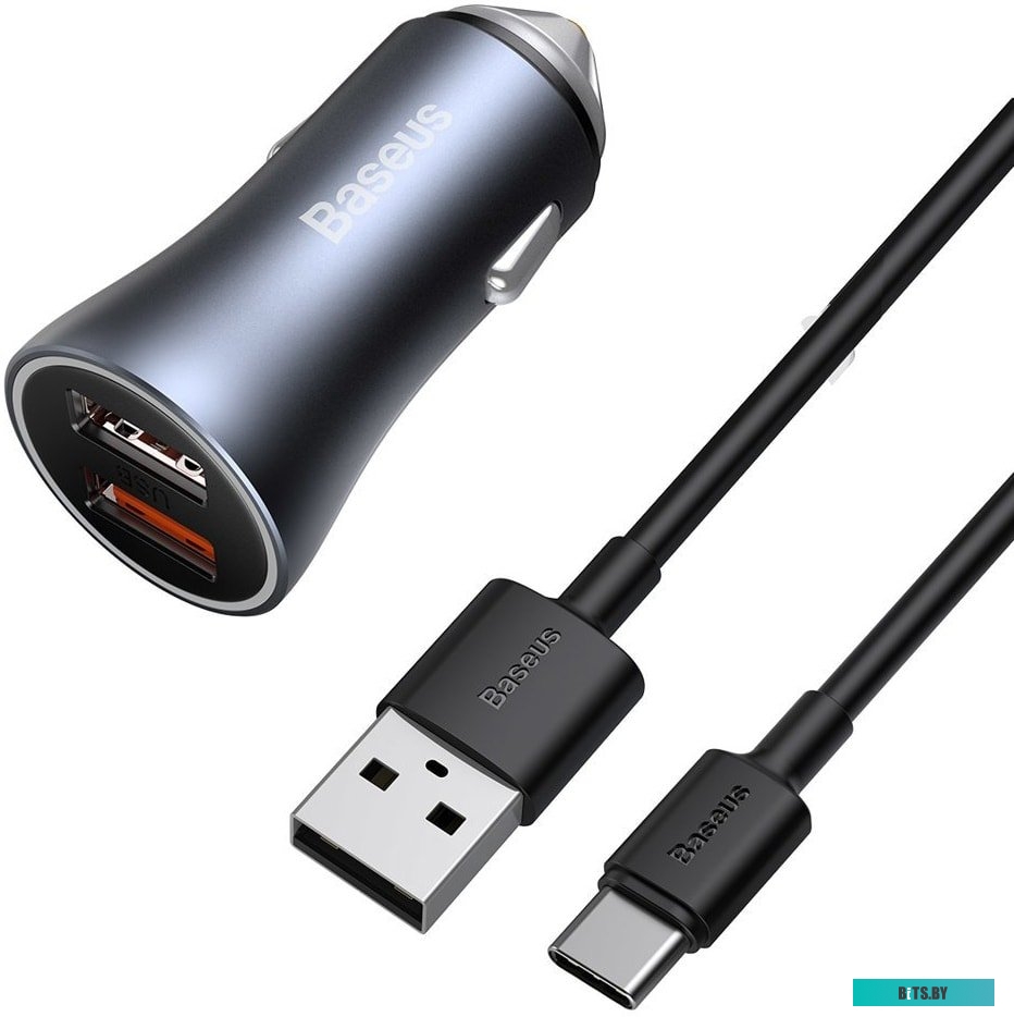 Автомобильное зарядное Baseus TZCCJD-A0G