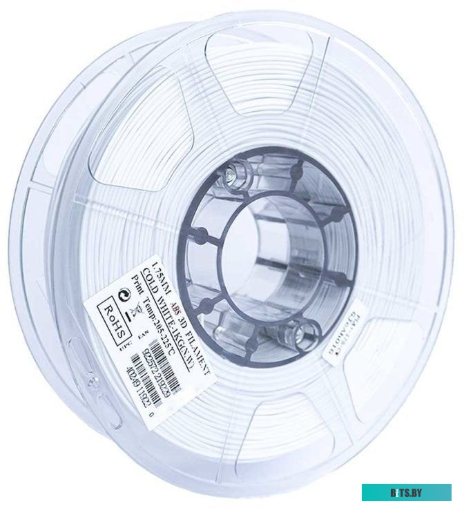 Т0031868 eSUN ABS+ 1.75 мм 1000 г (холодный белый)