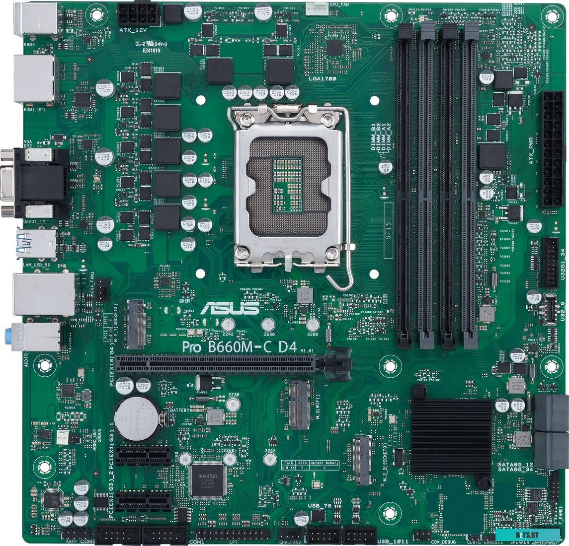 Материнская плата Asus PRO B660M-C D4-CSM