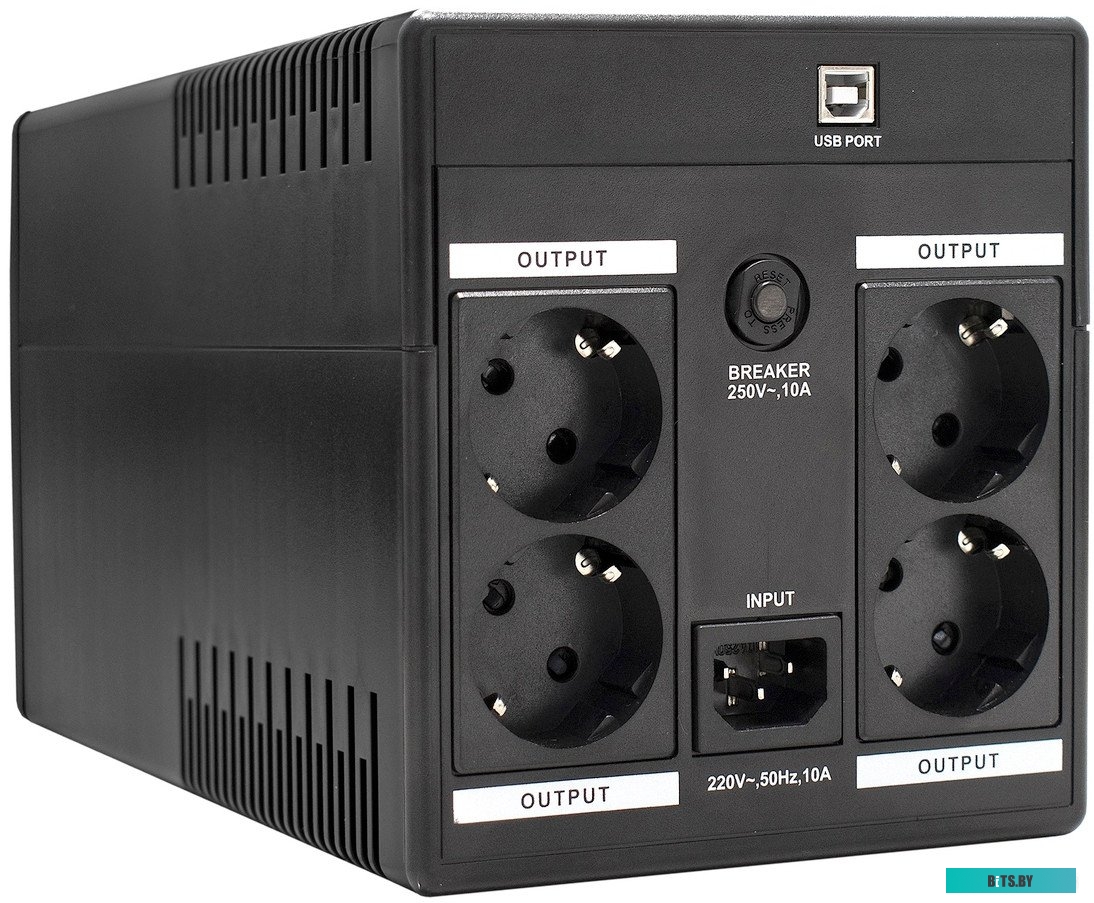 Источник бесперебойного питания ExeGate SpecialPro Smart LLB-1200.LCD.AVR.4SH.USB EP285494RUS