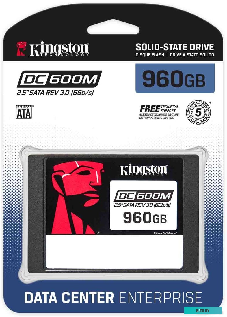 SSD Накопитель Kingston DC600M 960GB SEDC600M/960G