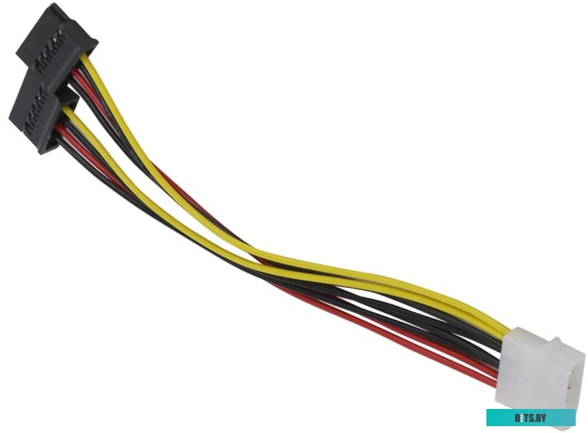 Кабель ExeGate EX138935RUS EX-CC-SATA-PSY  SATA от разъёма типа Molex