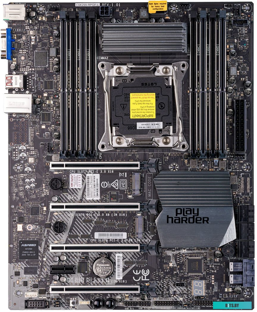 Материнская плата Supermicro C9X299-RPGF MBD-C9X299-RPGF-B
