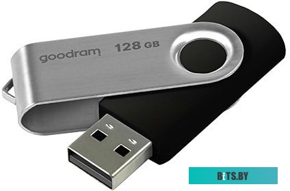 USB накопитель (Флешка) GoodRam UTS2 128GB (черный) <UTS2-1280K0R11>