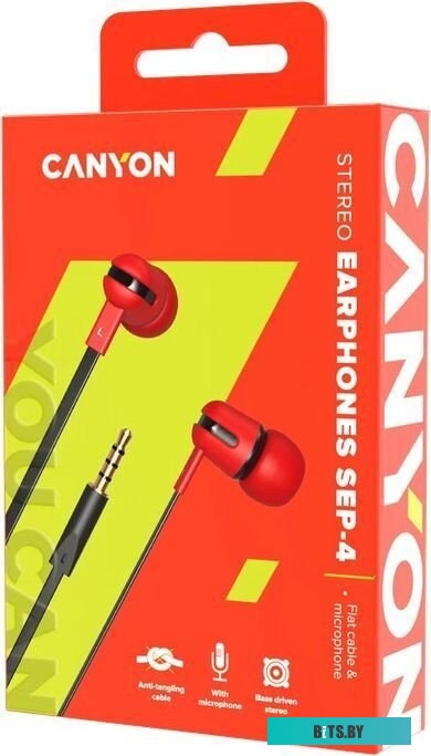 Наушники (Гарнитура) Canyon CNS-CEP4R