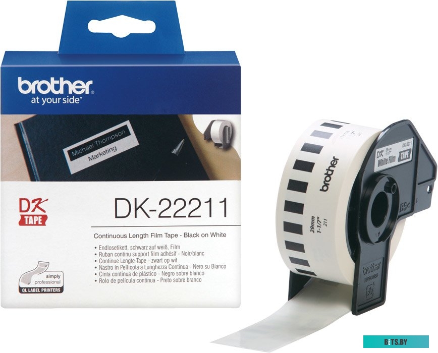 Самоклеящаяся термобумага Brother DK-22211