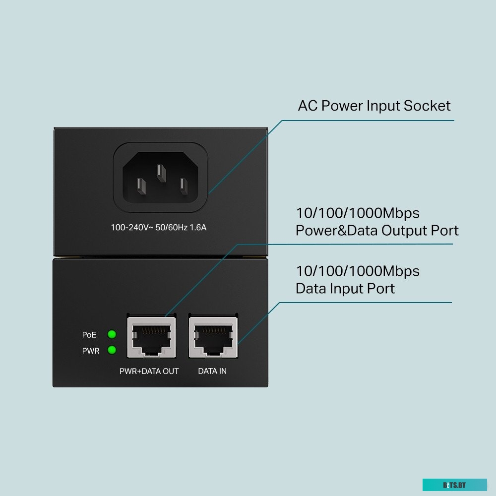 Инжектор PoE++ TP-Link TL-POE170S