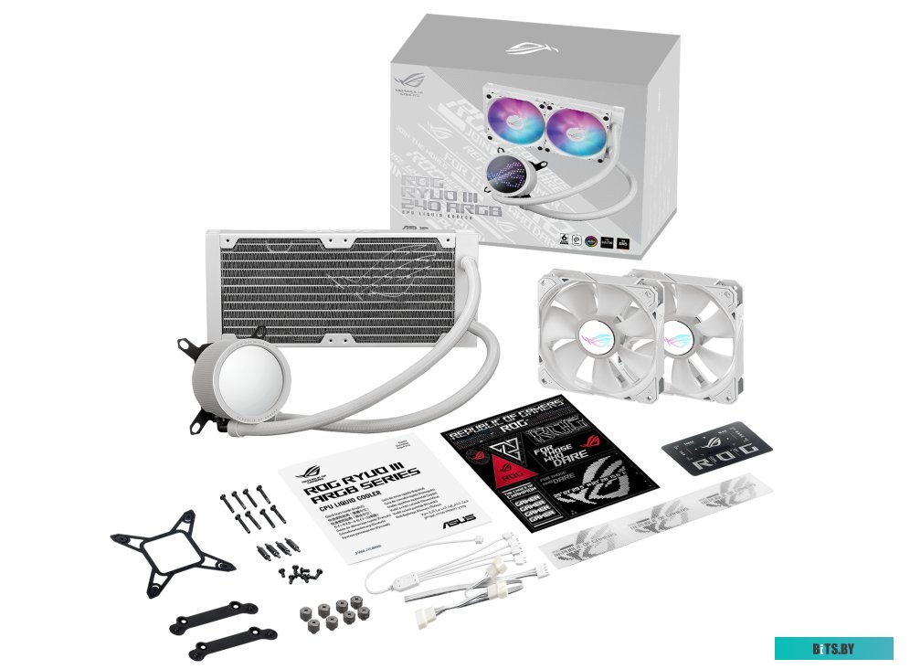 Кулер для процессора ASUS ROG Ryuo III 240 ARGB White Edition <90RC00J2-M0UAY0>