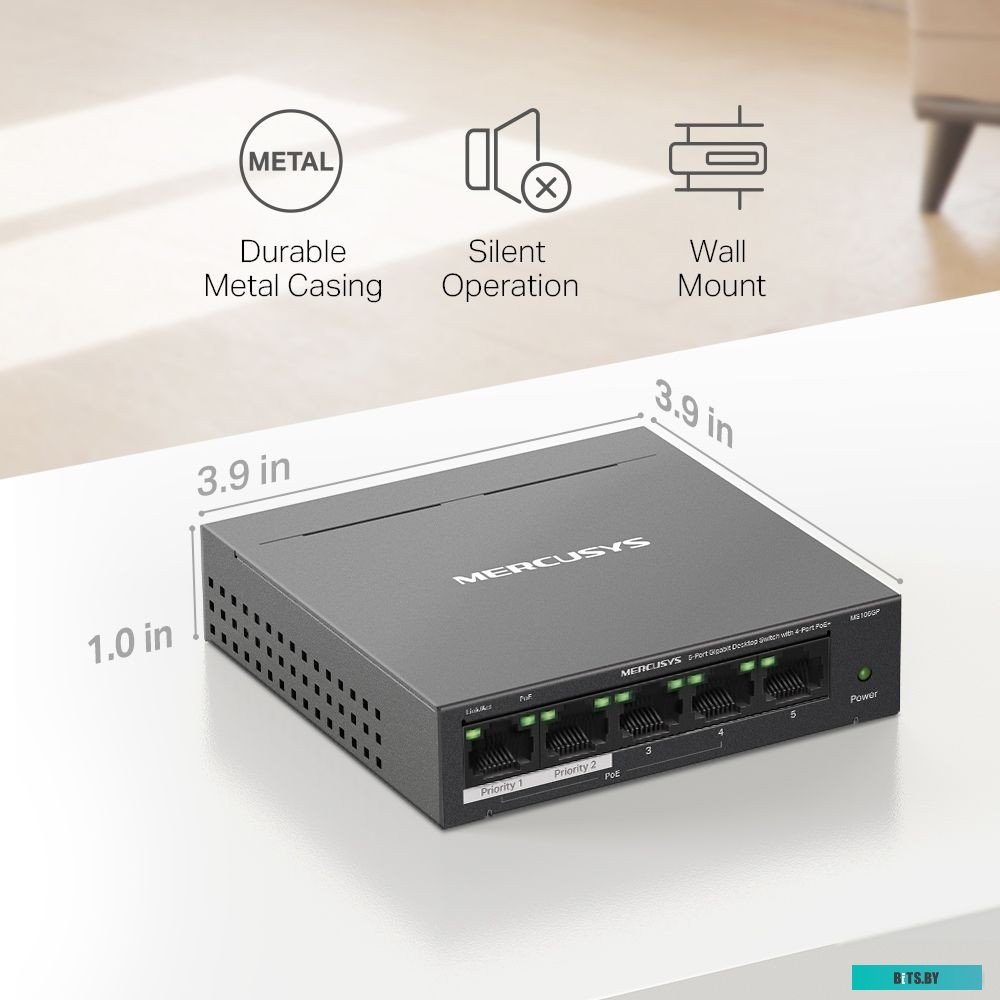 Коммутатор Mercusys MS105GP