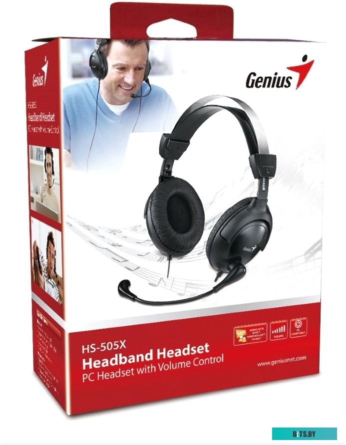 Наушники (Гарнитура) Genius HS-M505X