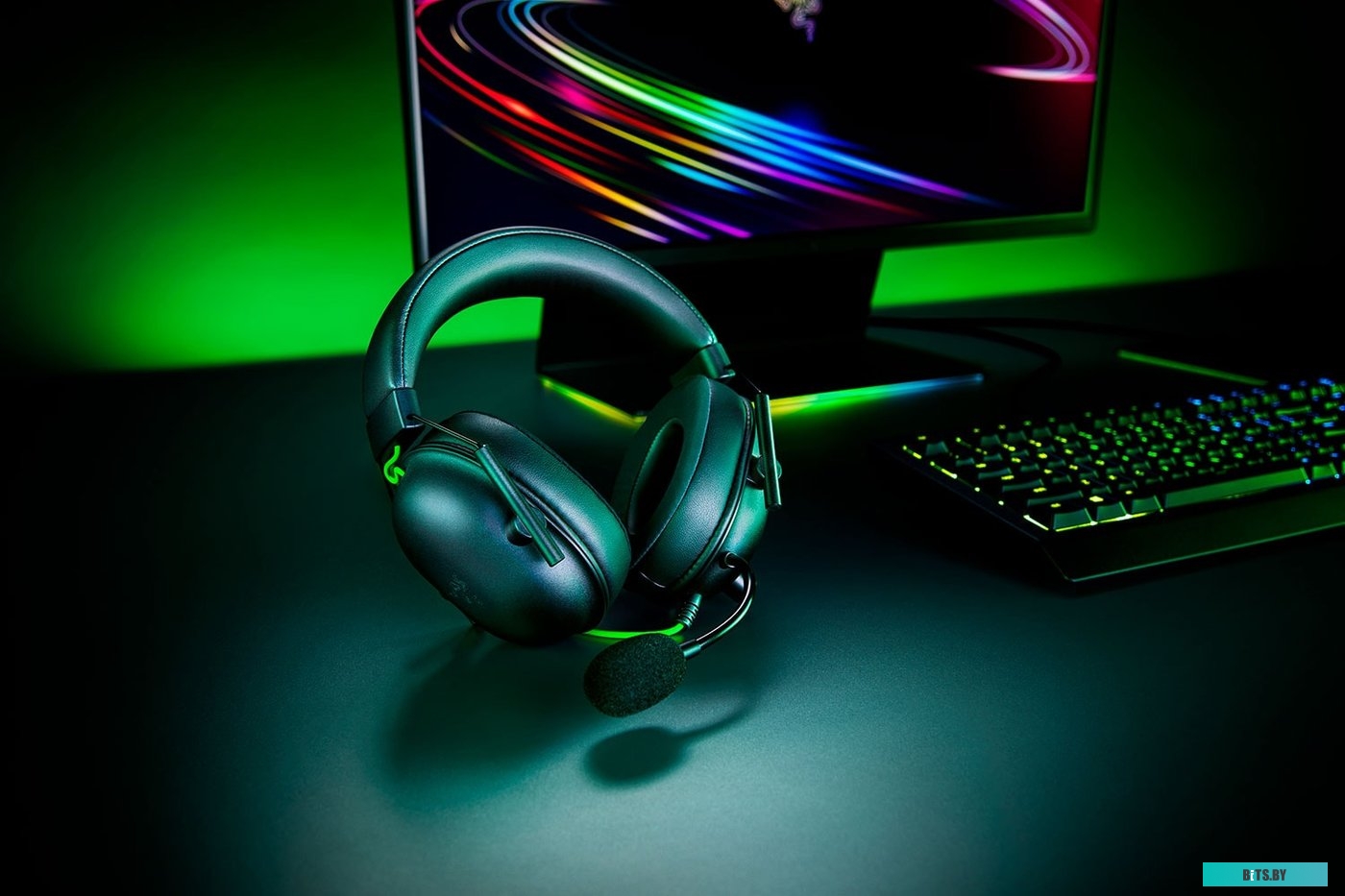 Наушники (Гарнитура) Razer BlackShark V2 X (черный) <RZ04-03240100-R3M1>