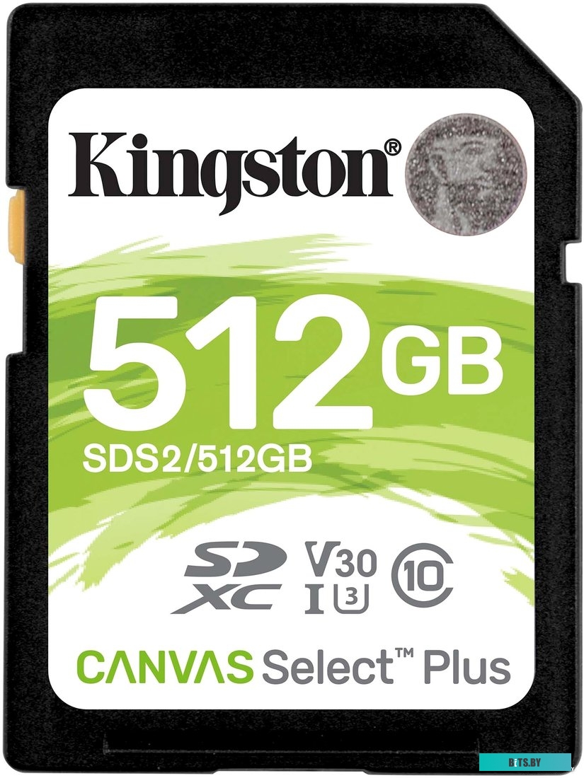 Карта памяти Kingston Canvas Select Plus SDXC 512GB <SDS2/512GB>