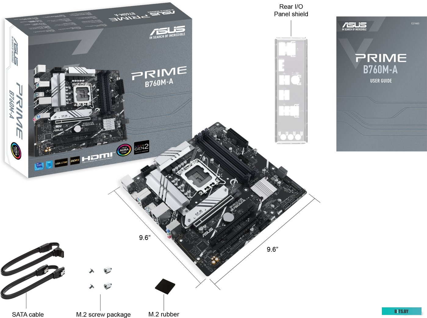 Материнская плата ASUS PRIME B760M-A-CSM 90MB1EK0-M0EAYC