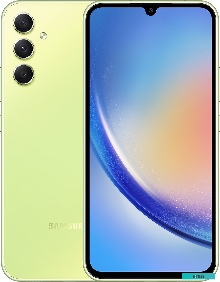 Смартфон Samsung Galaxy A34 5G SM-A346E/DSN 6GB/128GB (лайм)
