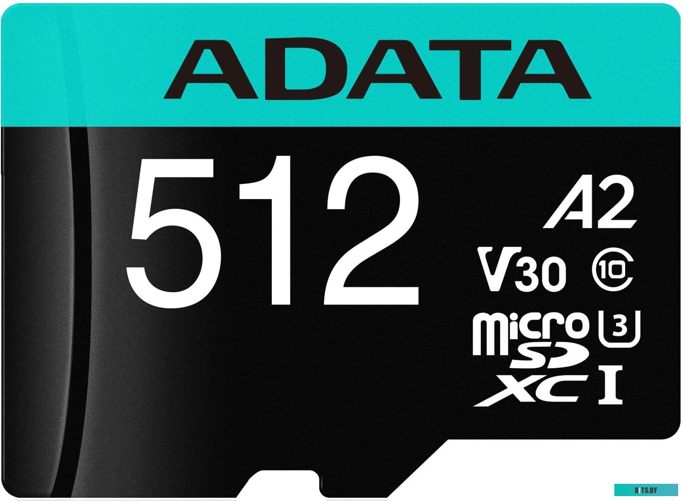 Карта памяти ADATA Premier Pro AUSDX512GUI3V30SA2-RA1 microSDXC 512GB (с адаптером)