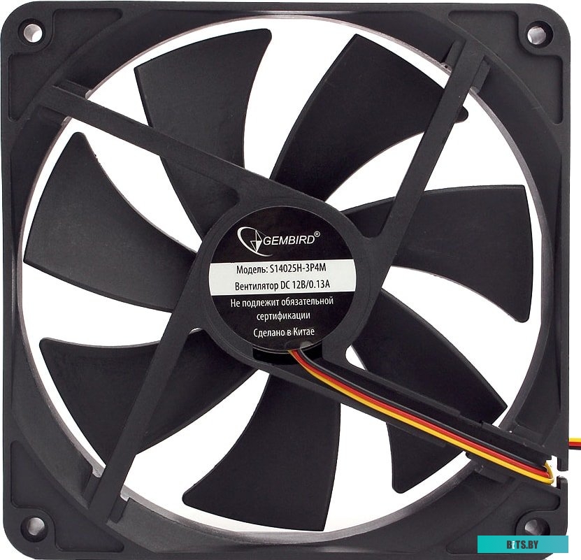 Вентилятор для корпуса Gembird S14025H-3P4M