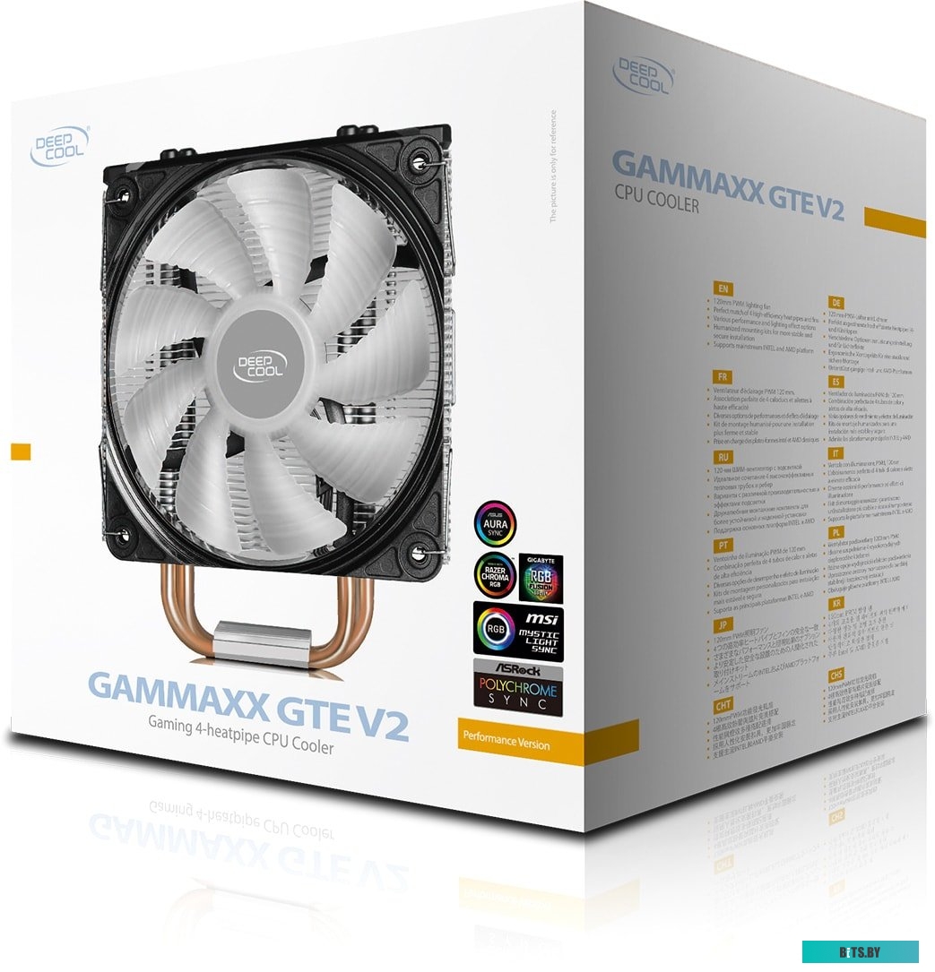 Кулер для процессора DeepCool GAMMAXX GTE v2 DP-MCH4-GMX-GTEV2