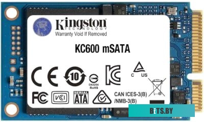 SSD Накопитель Kingston KC600 1TB SKC600MS/1024G