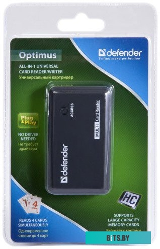 Картридер Defender OPTIMUS 83501