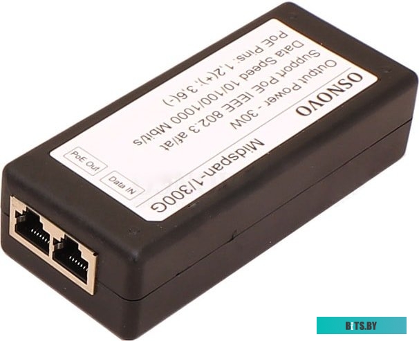 PoE-инжектор Osnovo Midspan-1/300G