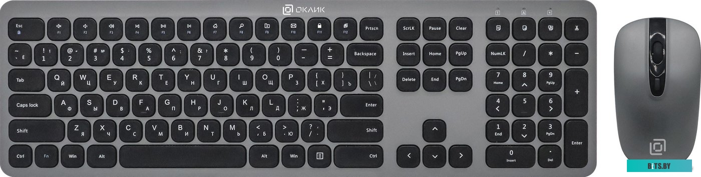 Комплект (клавиатура + мышь) Oklick 300M <1488402>