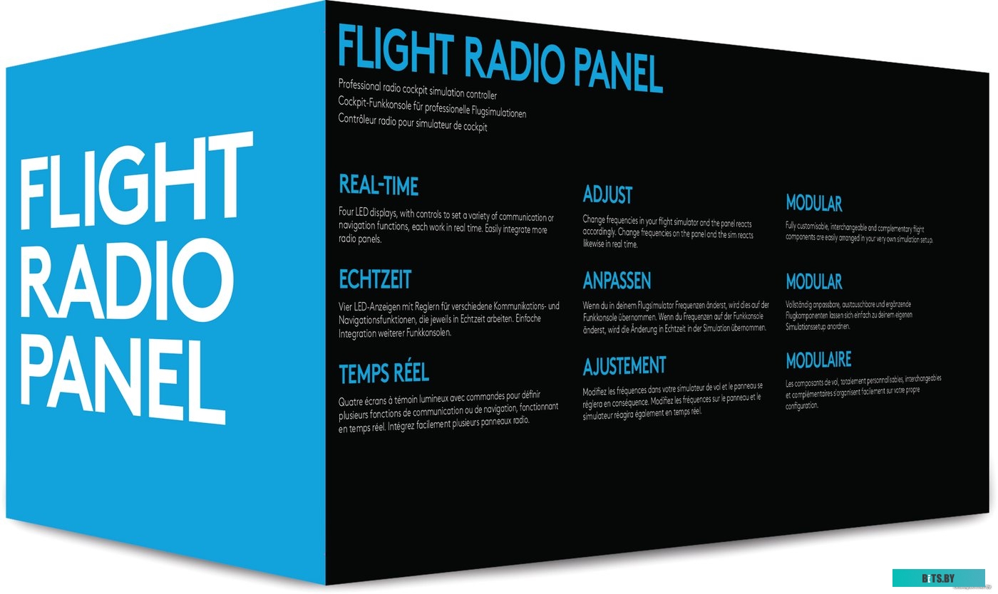 Оборудование для авиасимов Logitech G Saitek Pro Flight Radio Panel <945-000011>