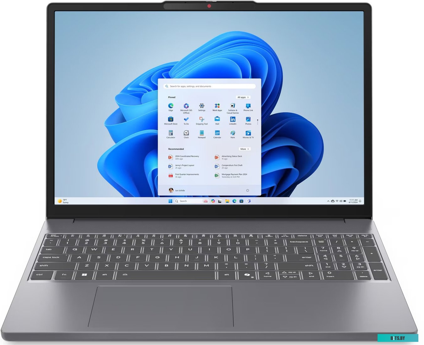 Ноутбук Lenovo IdeaPad Slim 3 15IRH10 83K1002URK