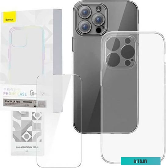 Чехол для смартфона Baseus Corning Series Protective Case для iPhone 14 Pro (прозрачный)