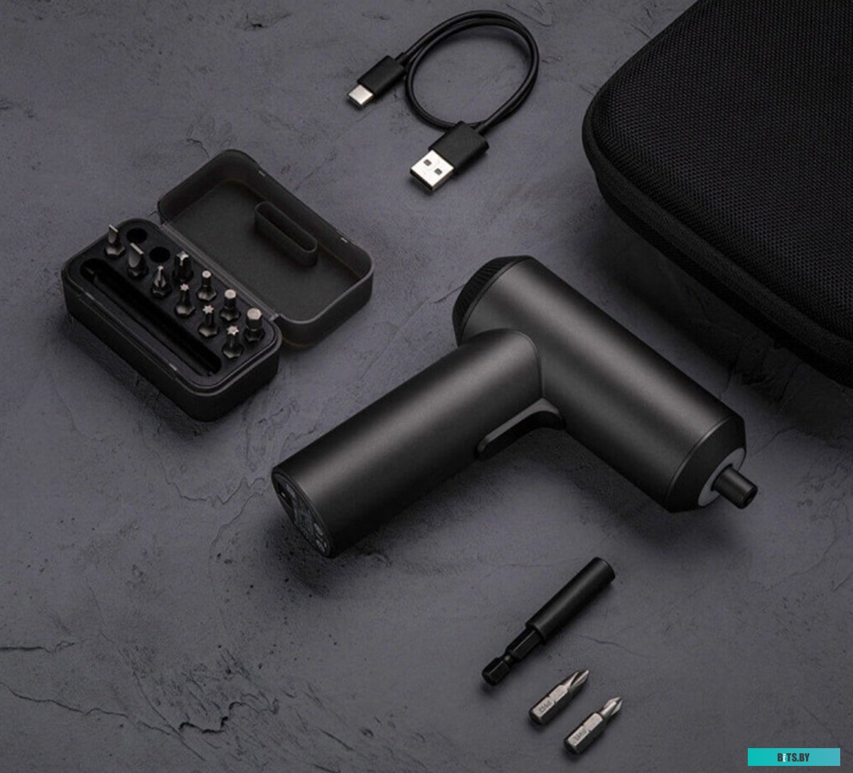 Электроотвертка Xiaomi Mi Electric Screwdriver Gun (с 1-им АКБ, кейс) <DZN4019TW>