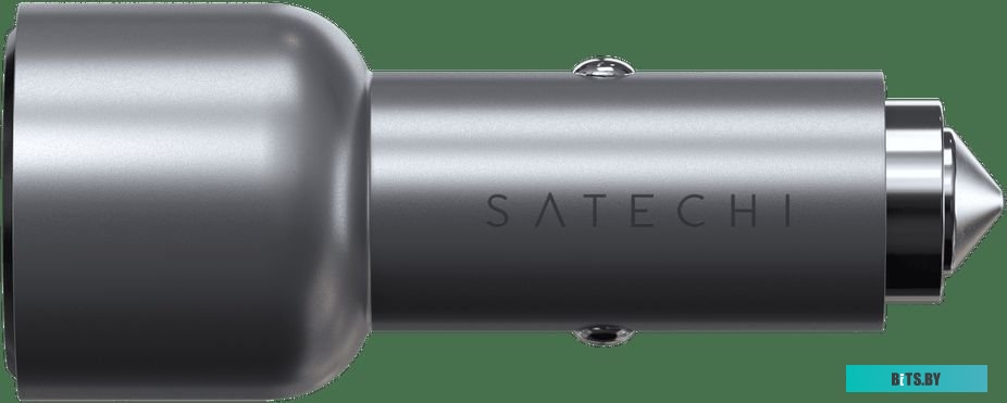 Автомобильное зарядное устройство Satechi 40W Dual USB-C PD ST-U2C40CCM