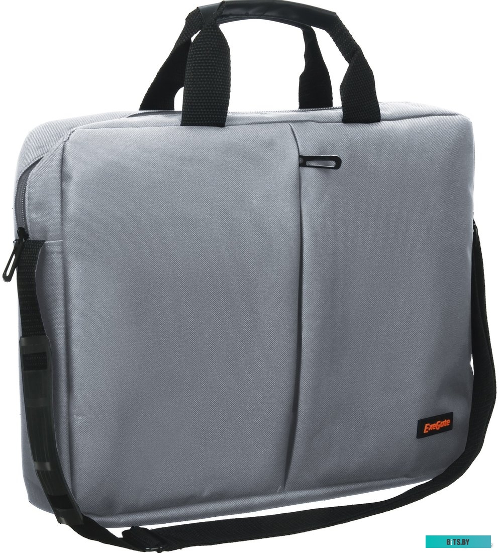 Сумка (портфель, кейс, чехол) для ноутбука ExeGate Office F1590 Grey <EX264614RUS>
