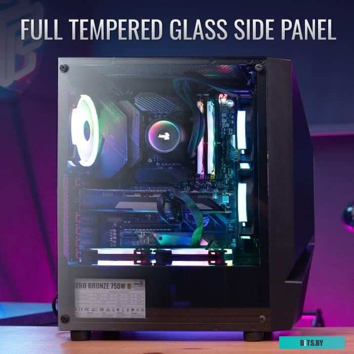 Компьютерный корпус AeroCool Scape-G-BK-v1 936990