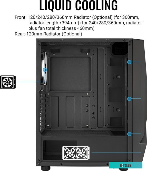 Компьютерный корпус AeroCool Scape-G-BK-v1 936990