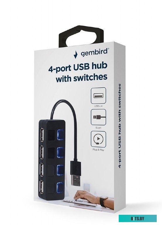 USB-Хаб Gembird UHB-U2P4-05