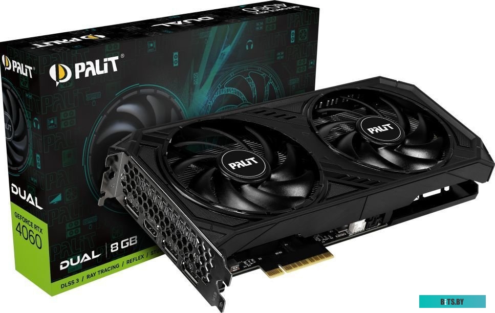 Видеокарта Palit GeForce RTX 4060 Dual NE64060019P1-1070D