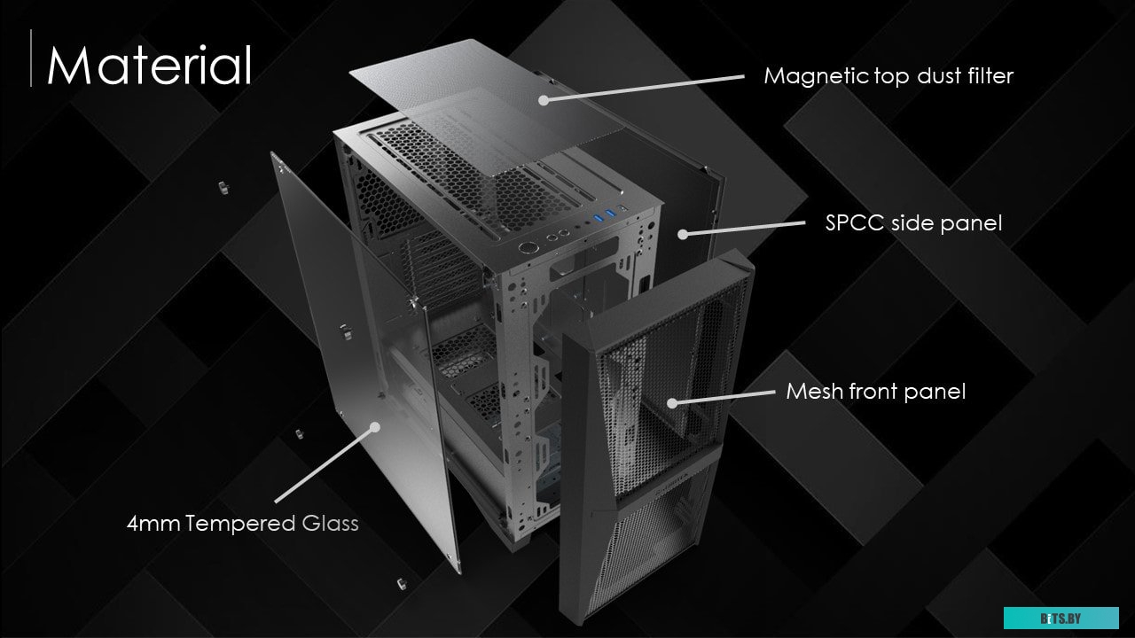 Компьютерный корпус Raijintek Silenos MS 0R20B00205