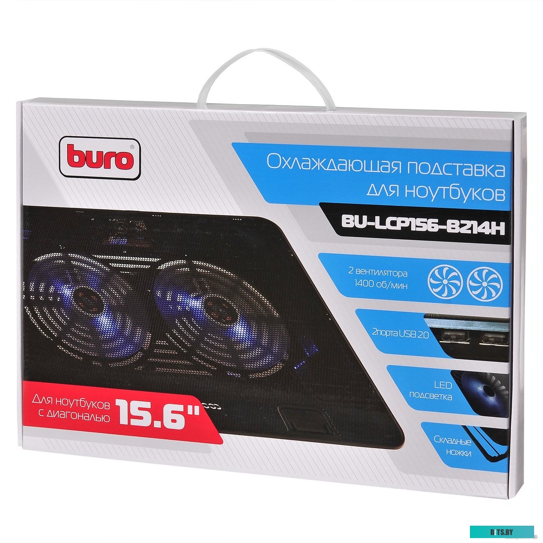 Подставка для ноутбука Buro BU-LCP156-B214H