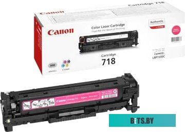 Картридж Canon 718 Magenta (2660B002AA)
